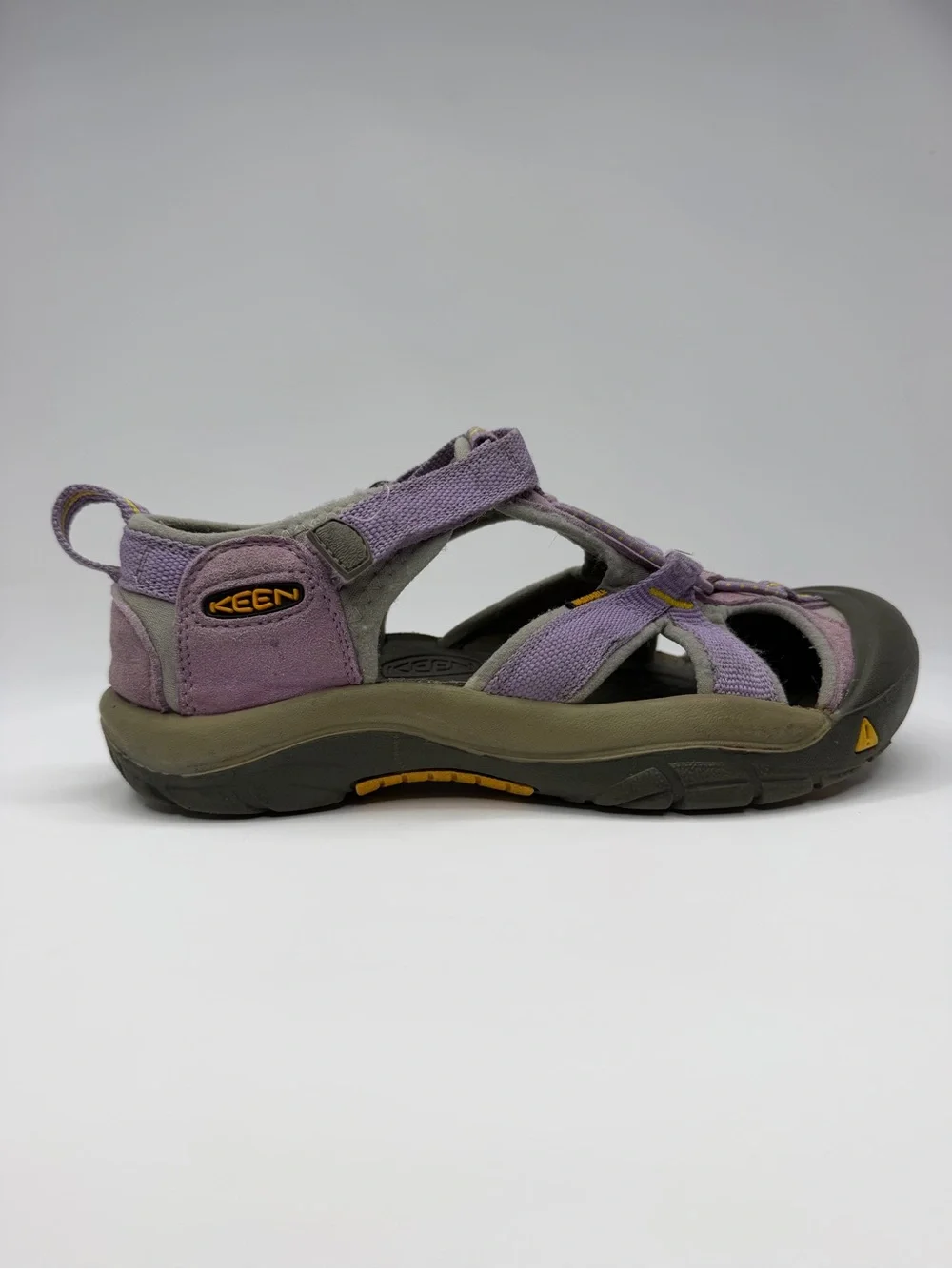 KEEN Girls Size 3 Purple Gray Closed Toe Hiking Water Sport Sandals Outdoor